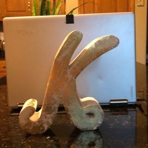 CYNTHIA ROWLEY DECORATIVE LETTER “K”